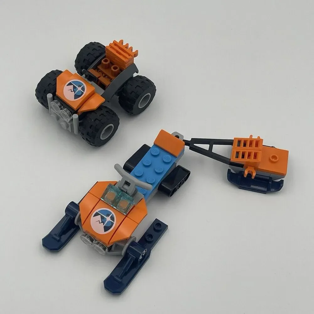 LEGO CITY: Arctic Air Transport Four Wheeler And Snowmobile With Trailer